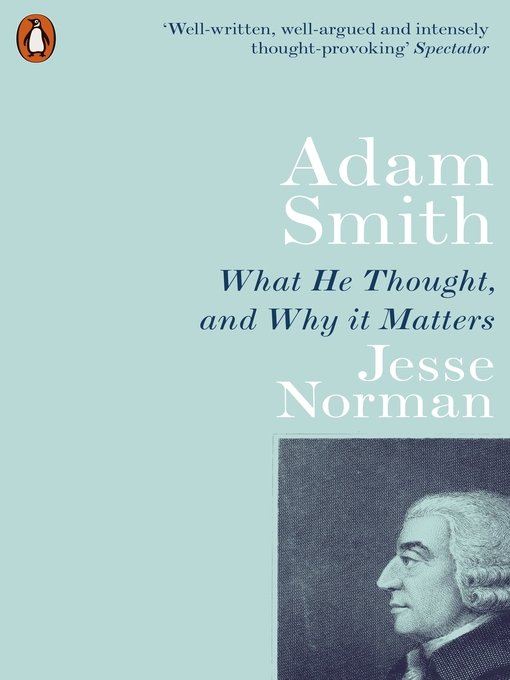 Title details for Adam Smith by Jesse Norman - Wait list